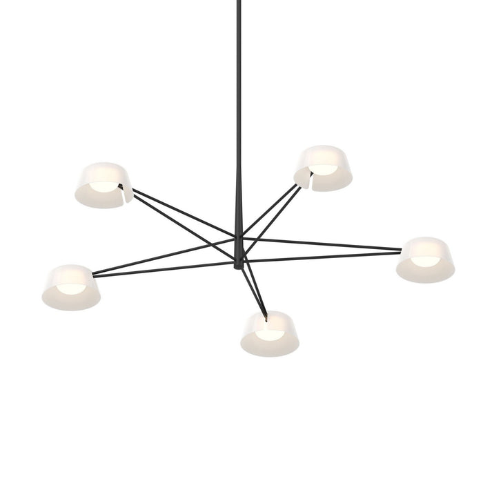 Sonneman 2035.25W LED Pendant, Satin Black