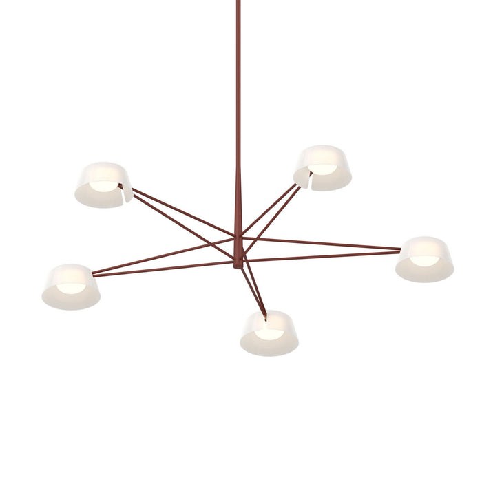Sonneman 2035.73W LED Pendant, Oxide Red