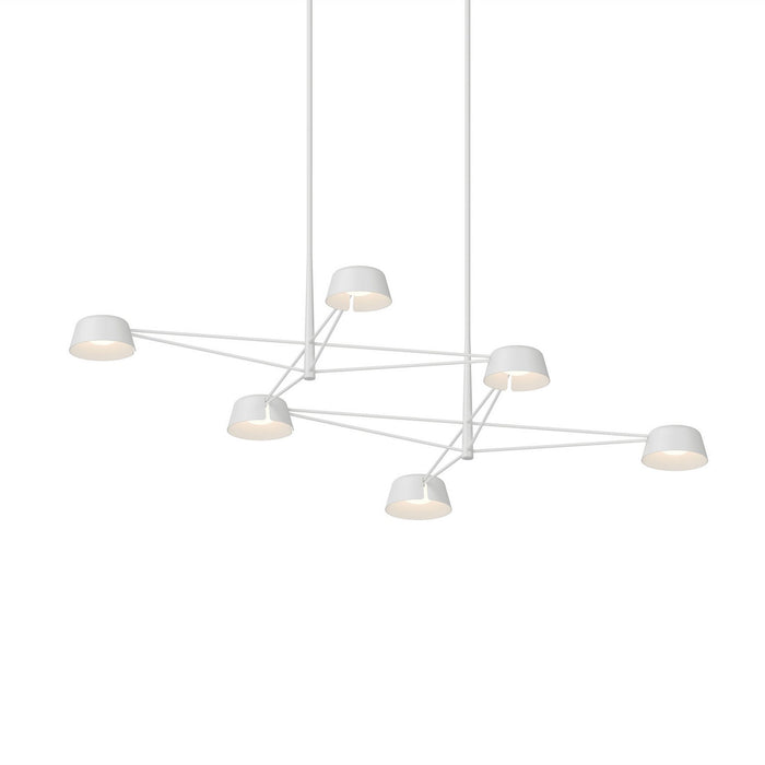 Sonneman 2036.17 LED Pendant, Oxide Red