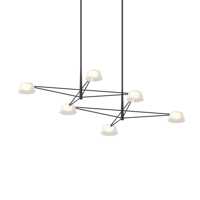 Sonneman 2036.25W LED Pendant, Satin Black
