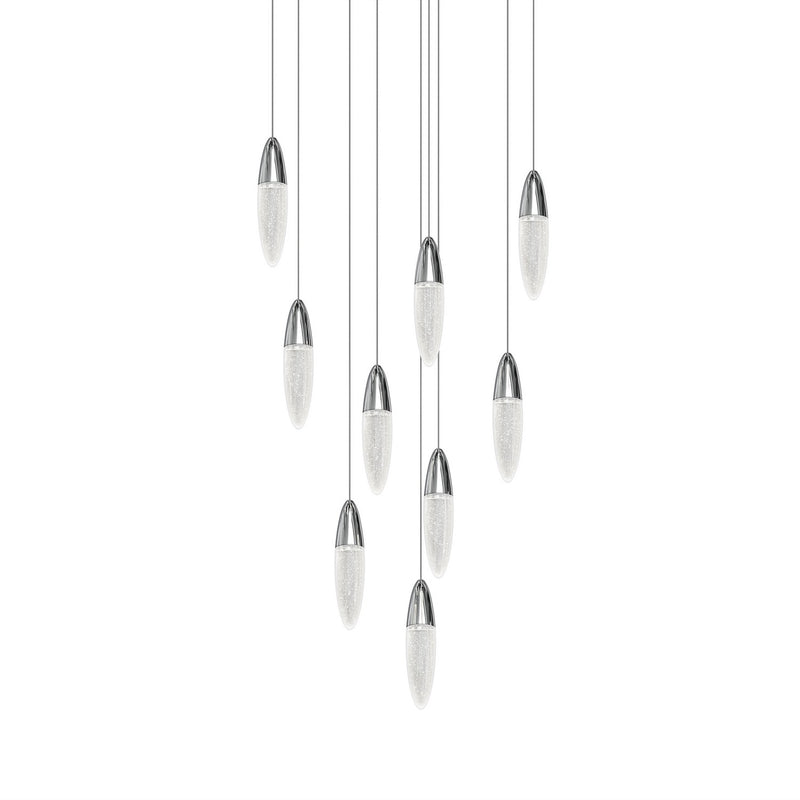 Sonneman 4163.01 LED Pendant, Polished Chrome