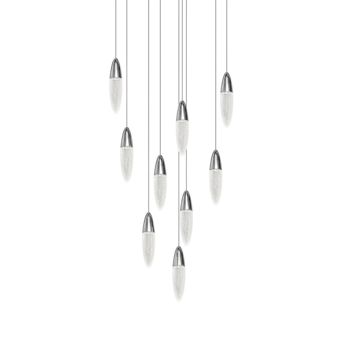 Sonneman 4163.01 LED Pendant, Polished Chrome