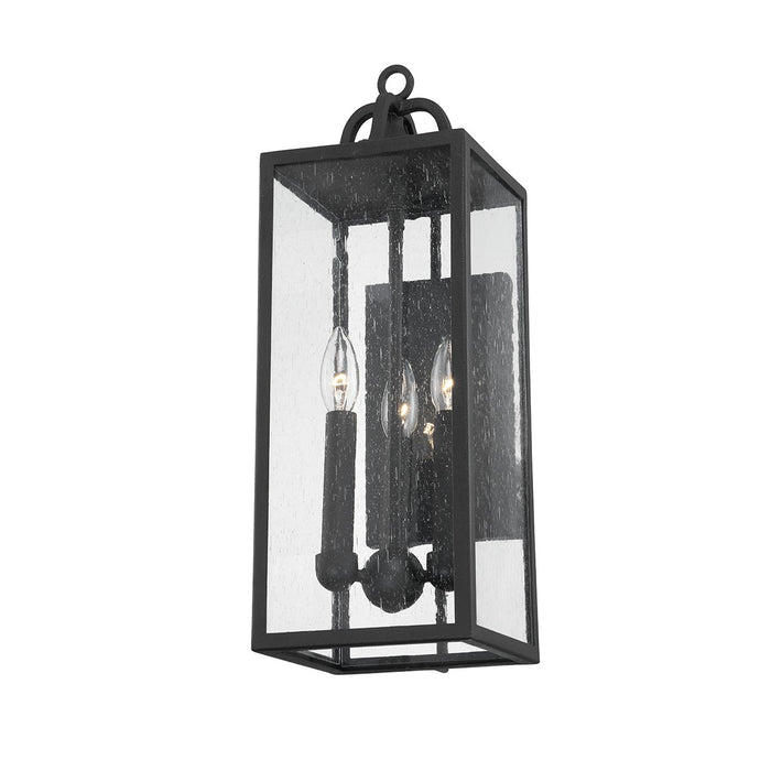 Troy Lighting B2062-FOR Three Light Outdoor Wall Sconce, Forged Iron