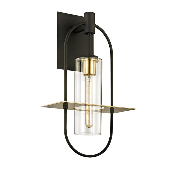 Troy Lighting B6393-TBZ/BBA One Light Wall Sconce, Textured Bronze