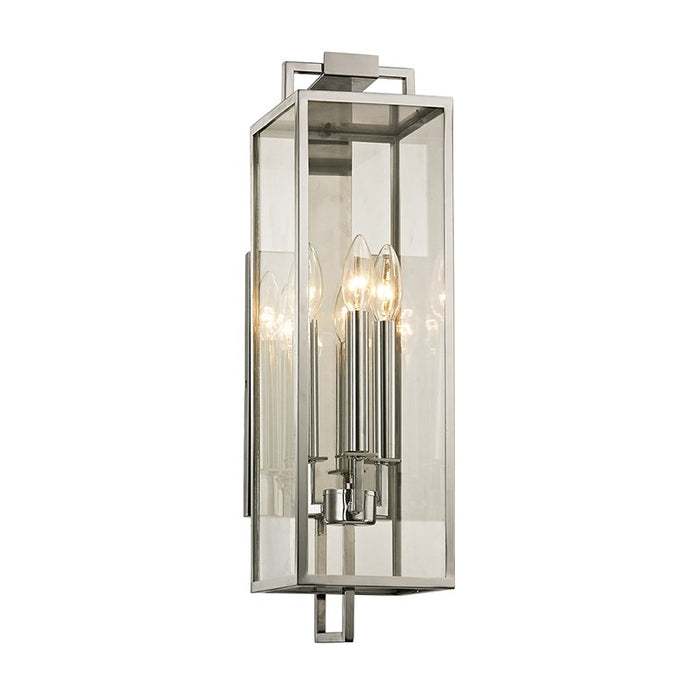Troy Lighting B6532-SS Three Light Wall Sconce, Stainless Steel