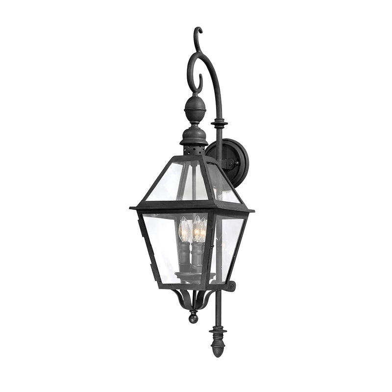 Troy Lighting B9621-TBK Three Light Wall Sconce, Textured Black