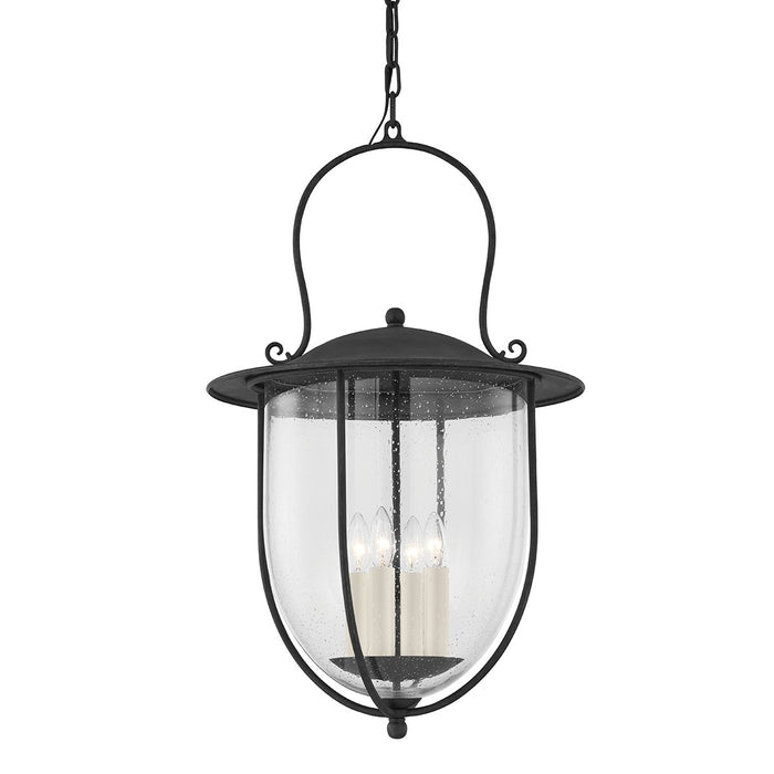 Troy Lighting F5731-FRN Four Light Pendant, French Iron