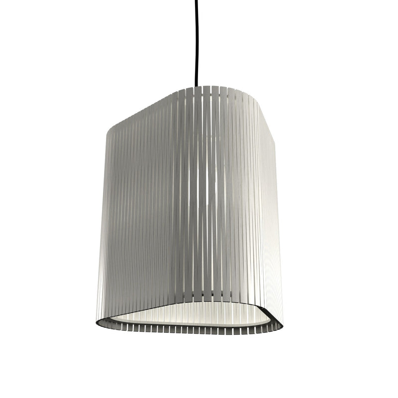Accord Lighting 1481.47 One Light Pendant, Organic White