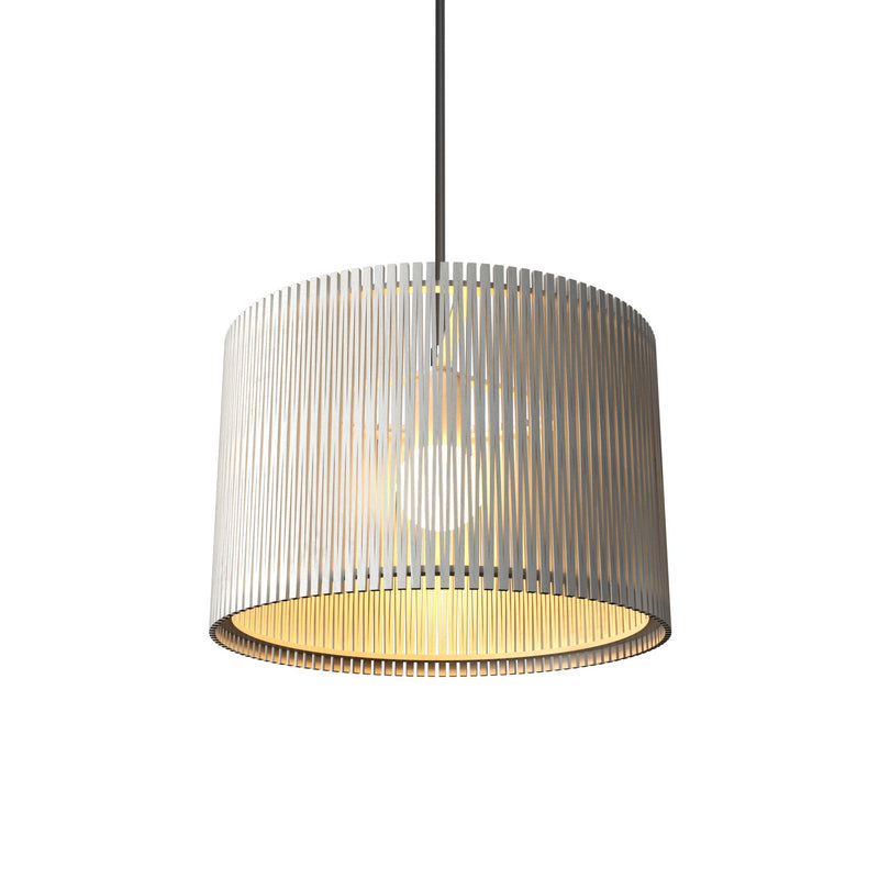 Accord Lighting 1486.47 One Light Pendant, Organic White