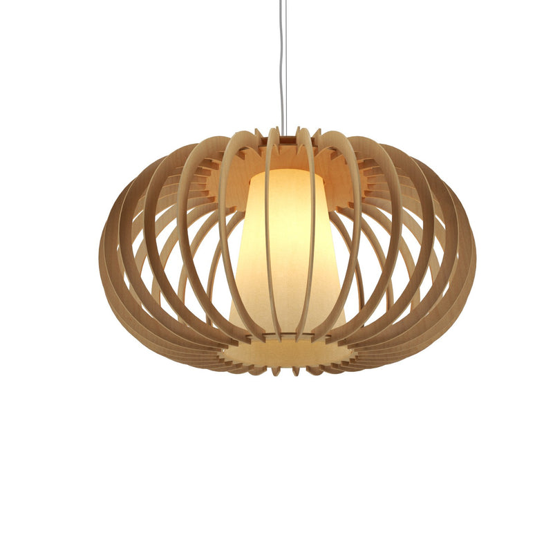 Accord Lighting 1489.34 One Light Pendant, Maple