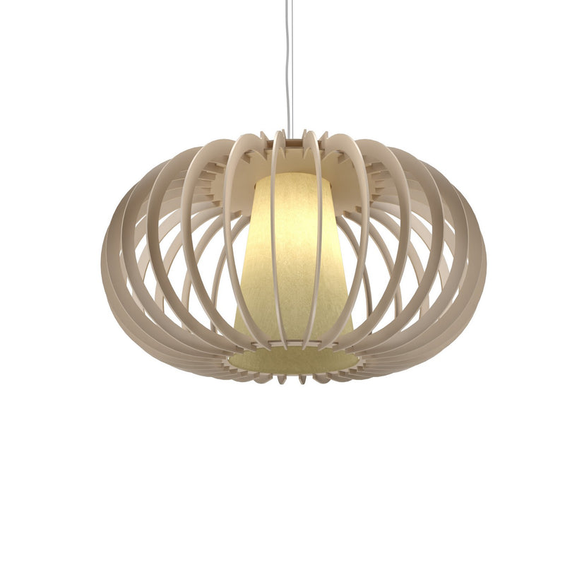 Accord Lighting 1489.48 One Light Pendant, Organic Cappuccino