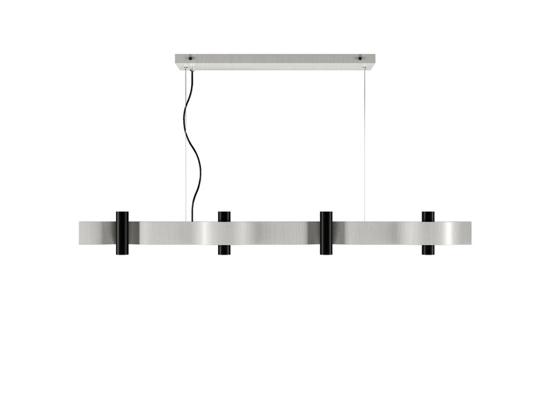 Accord Lighting 1500.47 Eight Light Pendant, Organic White