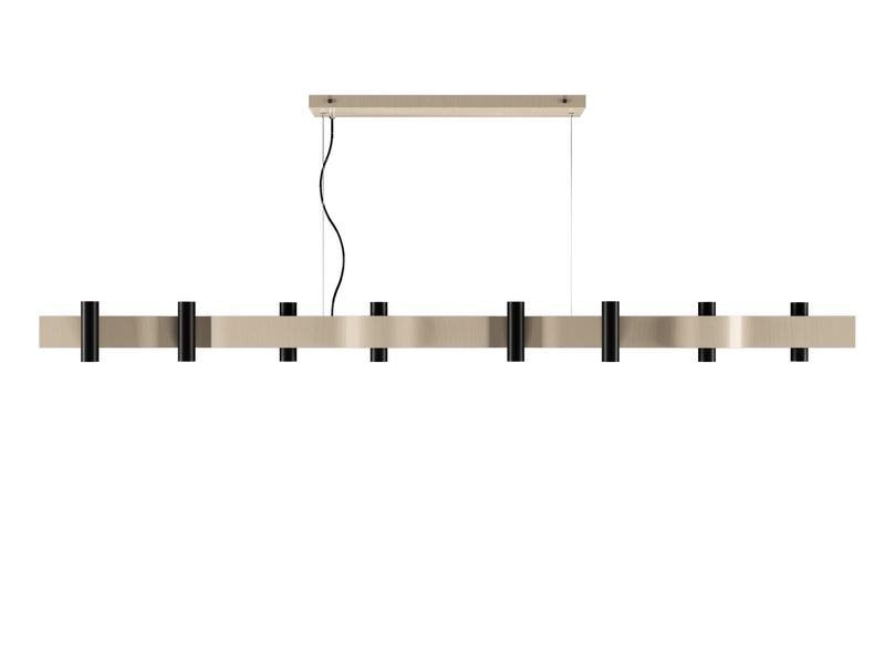 Accord Lighting 1502.48 16 Light Pendant, Organic Cappuccino