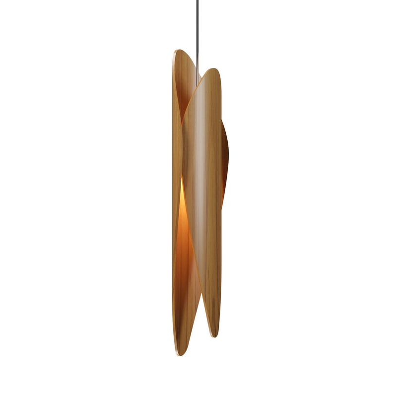 Accord Lighting 1509.12 LED Pendant, Teak