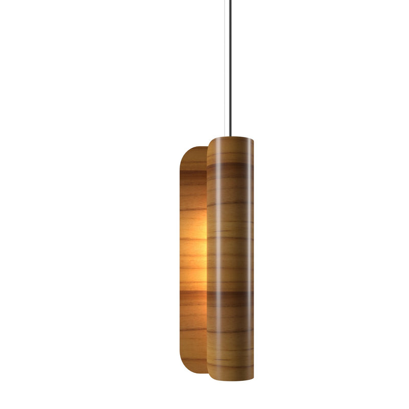 Accord Lighting 1510.12 LED Pendant, Teak