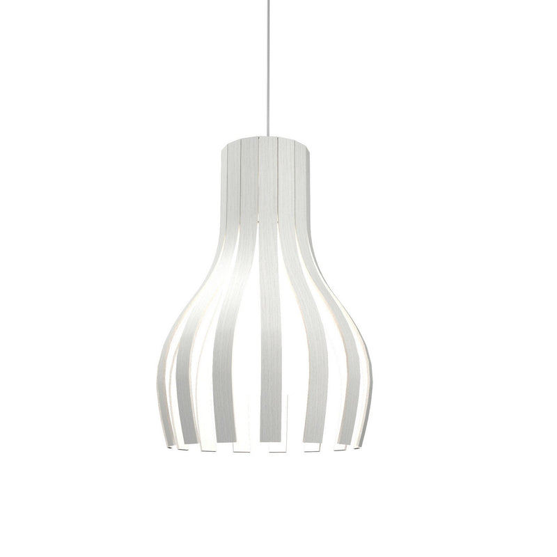 Accord Lighting 269.47 One Light Pendant, Organic White