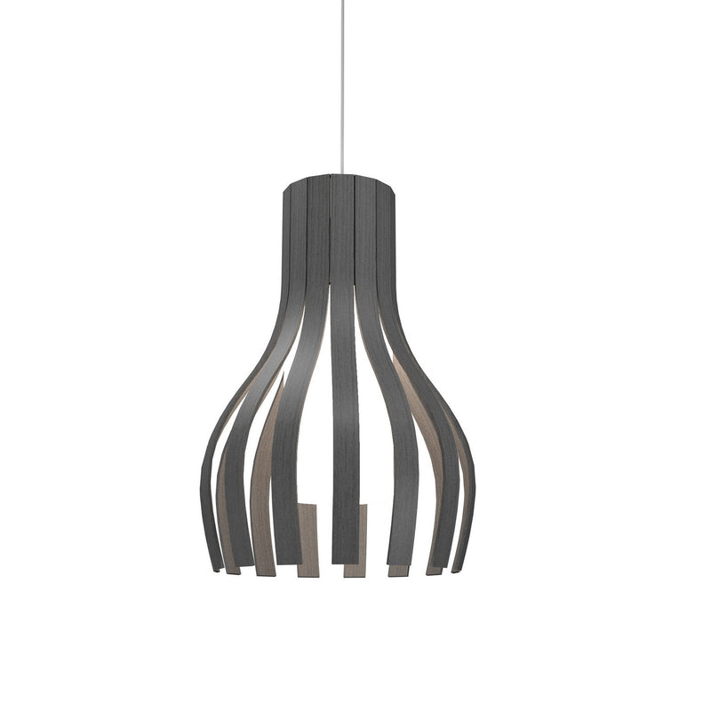 Accord Lighting 269.50 One Light Pendant, Organic Grey
