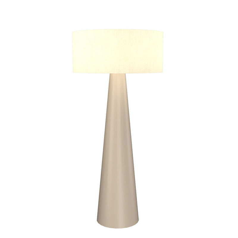 Accord Lighting 3004.48 One Light Floor Lamp, Organic Cappuccino