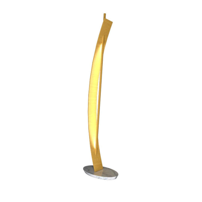 Accord Lighting 3015LED.49 LED Floor Lamp, Organic Gold