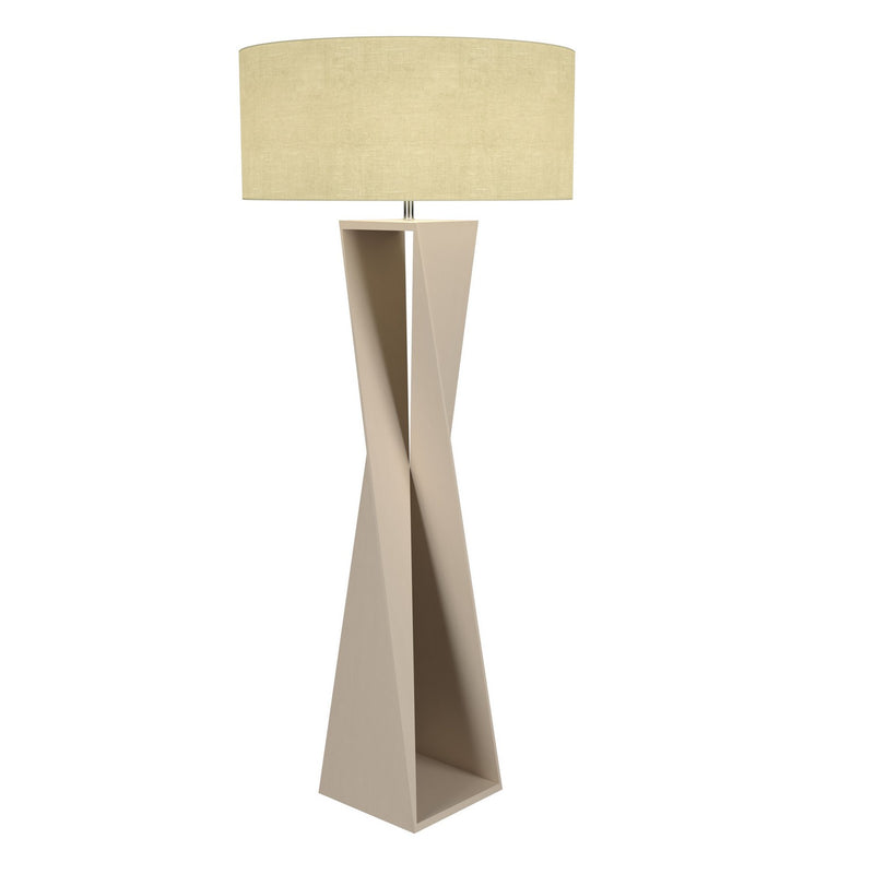 Accord Lighting 3029.48 One Light Floor Lamp, Organic Cappuccino