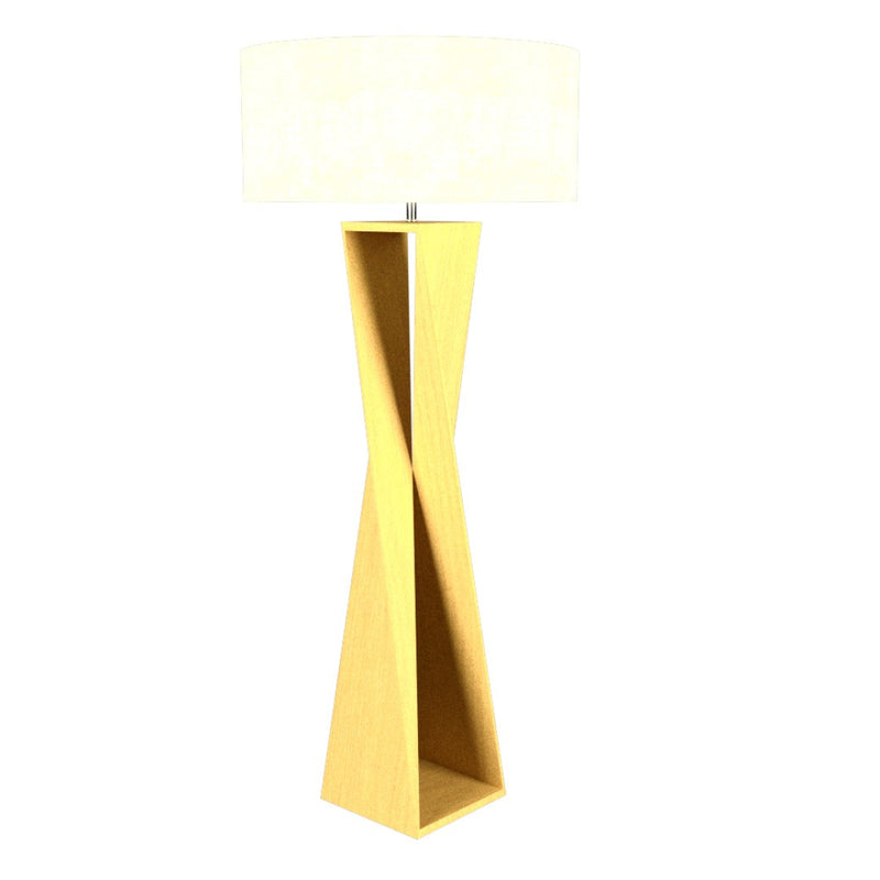 Accord Lighting 3029.49 One Light Floor Lamp, Organic Gold