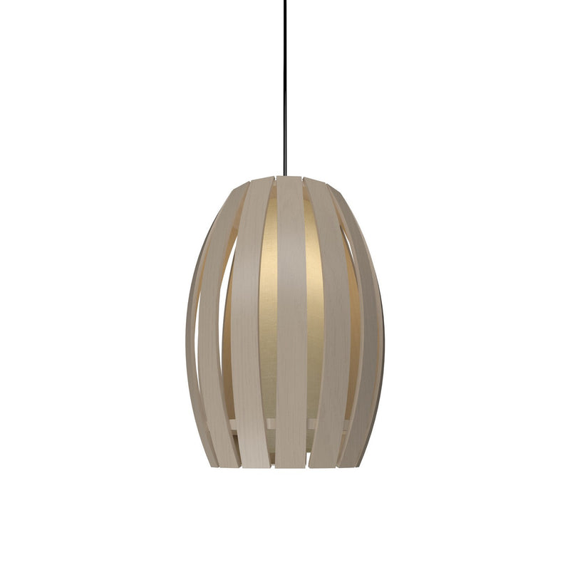 Accord Lighting 303.48 One Light Pendant, Organic Cappuccino
