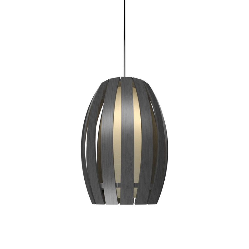 Accord Lighting 303.50 One Light Pendant, Organic Grey