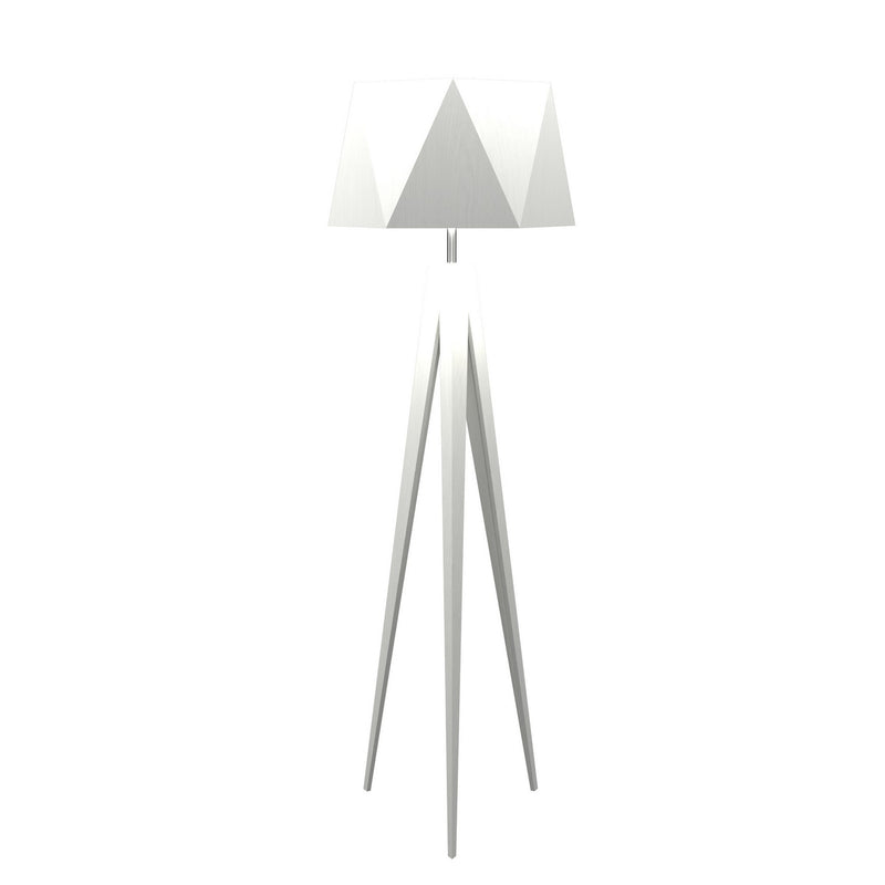 Accord Lighting 3034.47 One Light Floor Lamp, Organic White