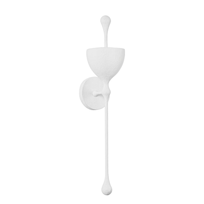 Corbett Lighting 368-01-GSW LED Wall Sconce, Gesso White
