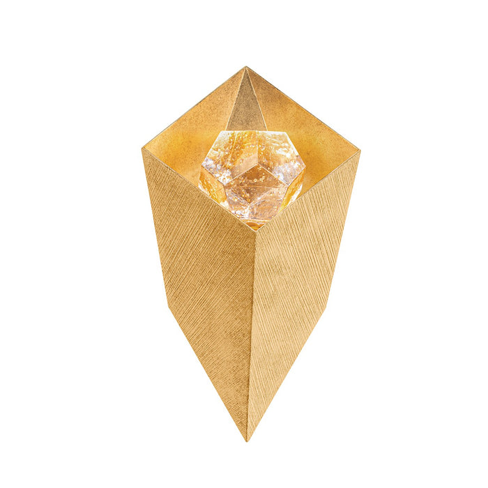 Corbett Lighting 467-01-VGL LED Wall Sconce, Vintage Gold Leaf