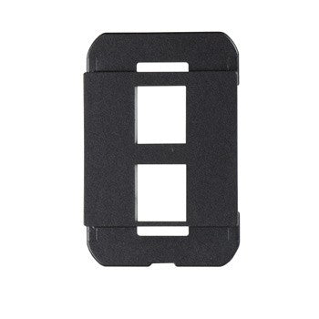 Legrand AC2PFG1 2-Port Frame, Graphite