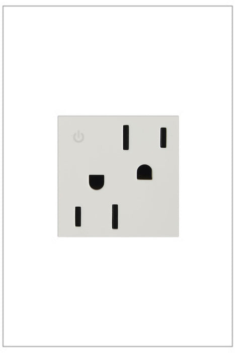 Legrand ARCD152W10 Dual Controlled Outlet, White