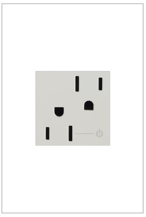 Legrand ARCH152W10 Half Controlled Outlet, White
