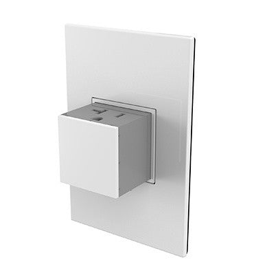 Legrand ARPTR201GW2 One-Gang Pop-Out Outlet, White