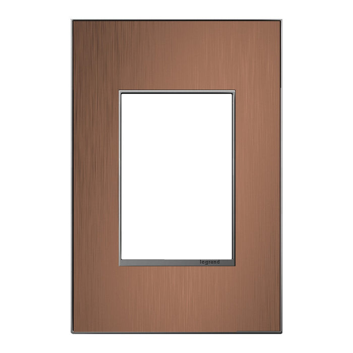Legrand AWM1G3CU4 Wall Plate, Copper