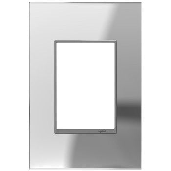 Legrand AWM1G3MR1 Gang Wall Plate, Mirror