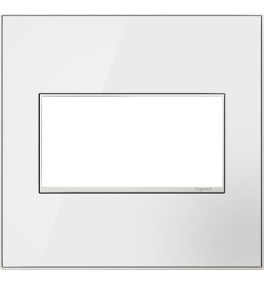 Legrand AWM2GMWW4 Gang Wall Plate, White