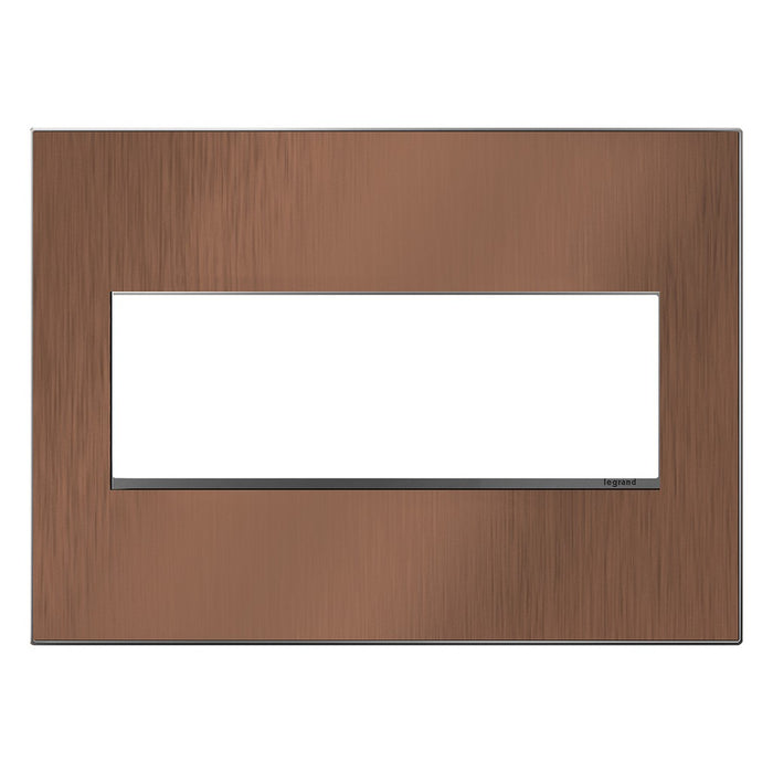 Legrand AWM3GCU4 Wall Plate, Copper
