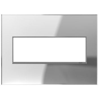 Legrand AWM3GMR1 Gang Wall Plate, Mirror