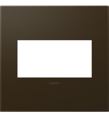 Legrand AWP2GBR4 Gang Wall Plate, Bronze