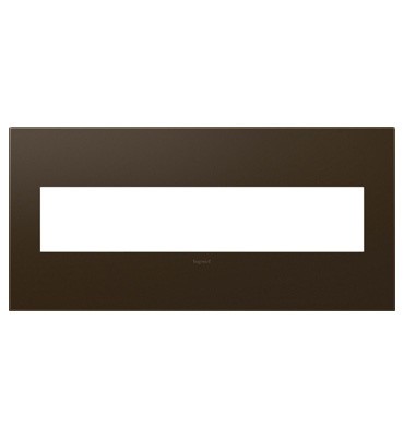 Legrand AWP5GBR1 Gang Wall Plate, Bronze
