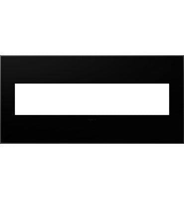 Legrand AWP5GNK1 Gang Wall Plate, Black