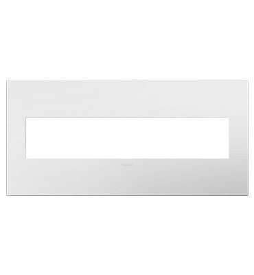 Legrand AWP5GWH1 Gang Wall Plate, White