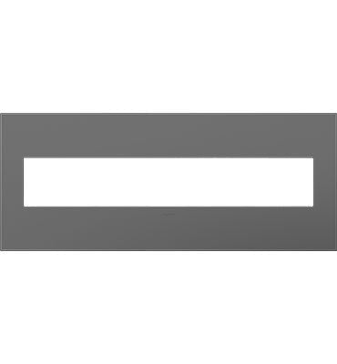 Legrand AWP6GMG1 Gang Wall Plate, Magnesium