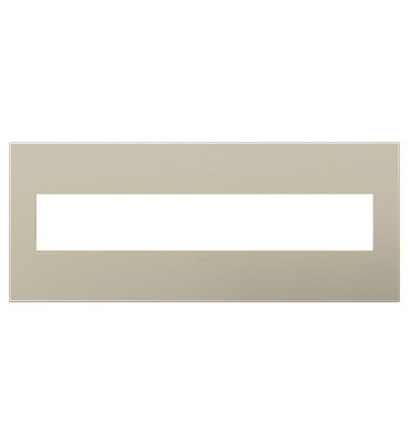 Legrand AWP6GTM1 Gang Wall Plate, Titanium
