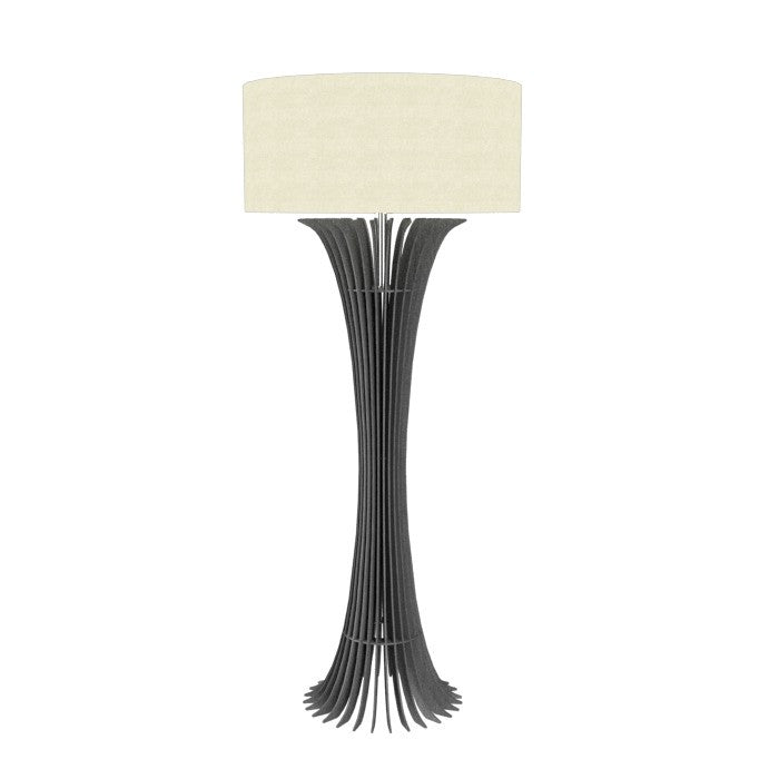 Accord Lighting 363.50 One Light Floor Lamp, Organic Grey