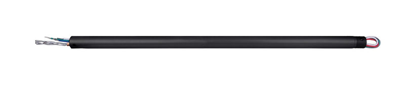 Canarm DR24-CPBK Downrod, Matte Black
