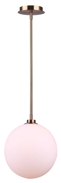 Canarm IPL1032A01-10GD One Light Pendant, Gold