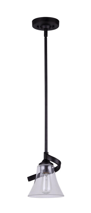Canarm IPL587A01ORB-RG One Light Pendant, Oil Rubbed Bronze