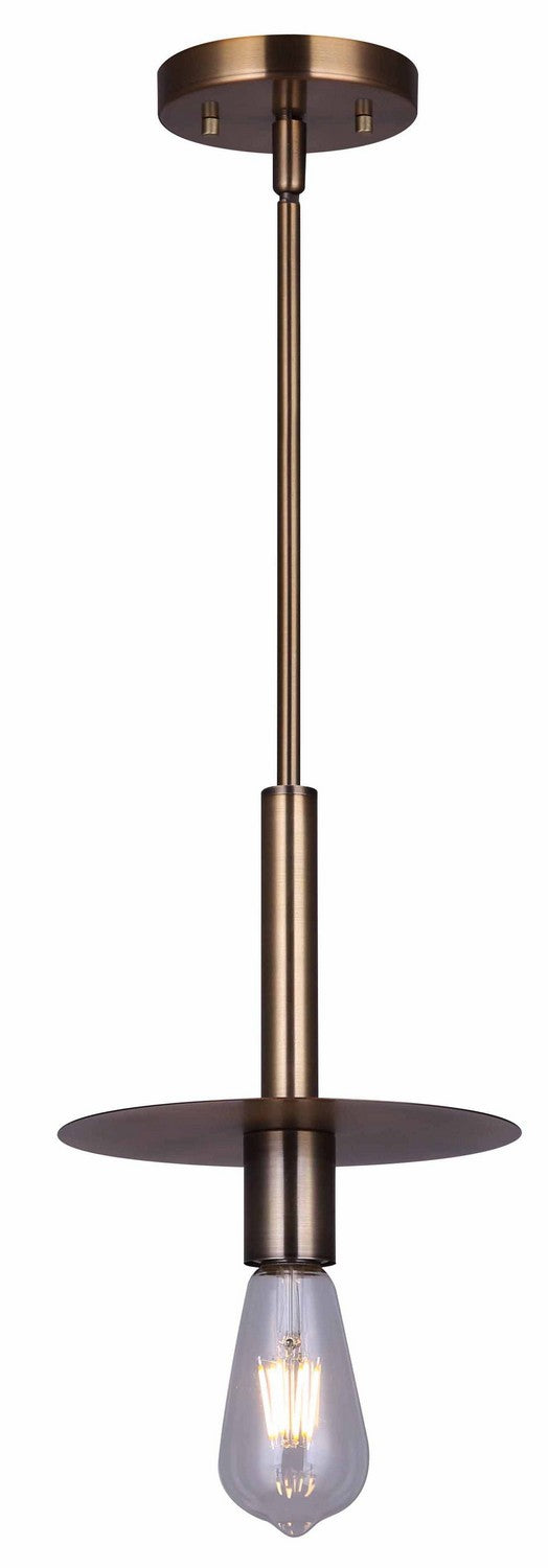 Canarm IPL696B01GD One Light Pendant, Gold